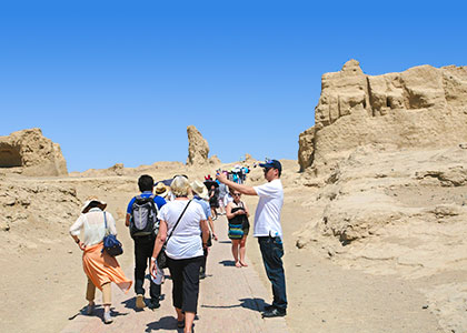 Jiaohe Ruins, Turpan