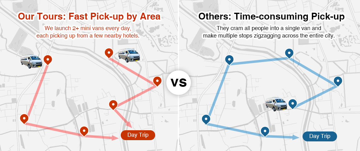 Our Pick-up Map of Beijing and Xi'an