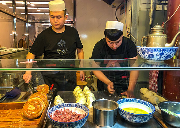 Delicious Snack at Muslim Quarter