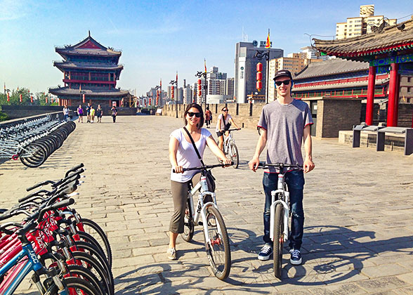 Cycling on the City Wall