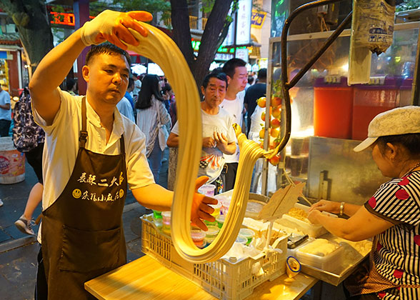Local Food at the Muslim Bazaar