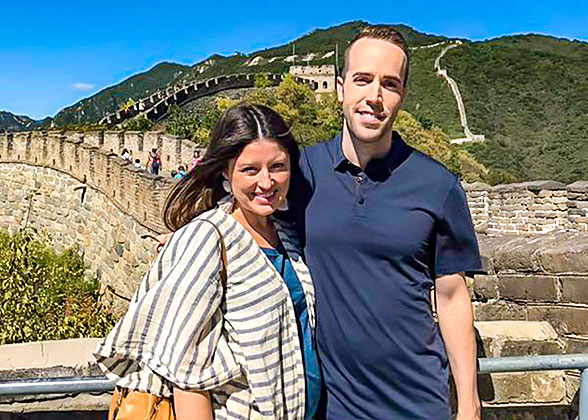 Our Guests at Mutianyu Great Wall