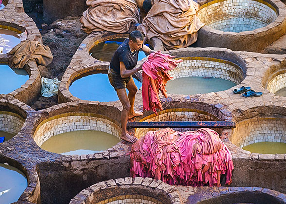 Chouara Tannery, Fez