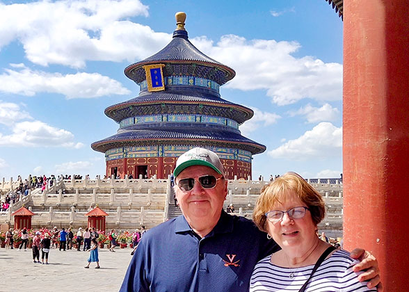 Our Guests at Temple of Heaven