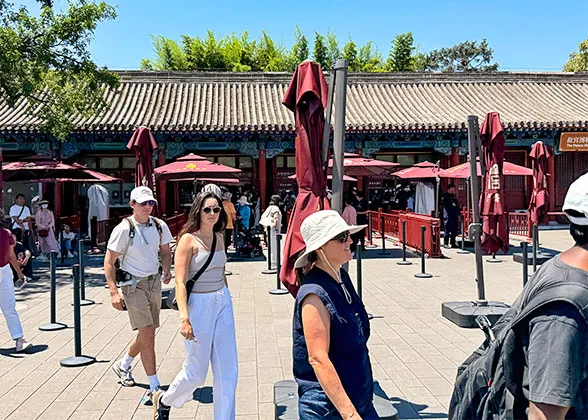 Forbidden City Ticket Windows