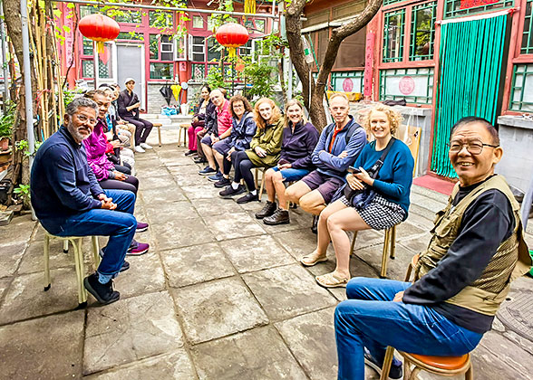 Visit the Traditional Courtyard at Hutong Alleys