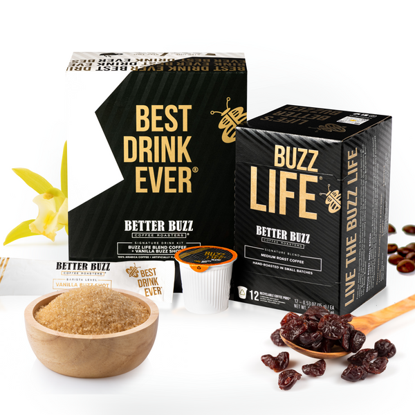 Best Drink Ever® Coffee Pod & Vanilla Kit Subscription - Better Buzz Coffee