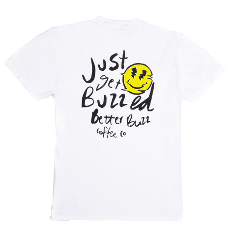 Melting Smiley Tee - Better Buzz Coffee
