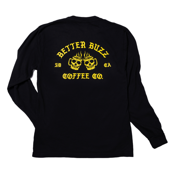 Skulls Long Sleeve - Better Buzz Coffee