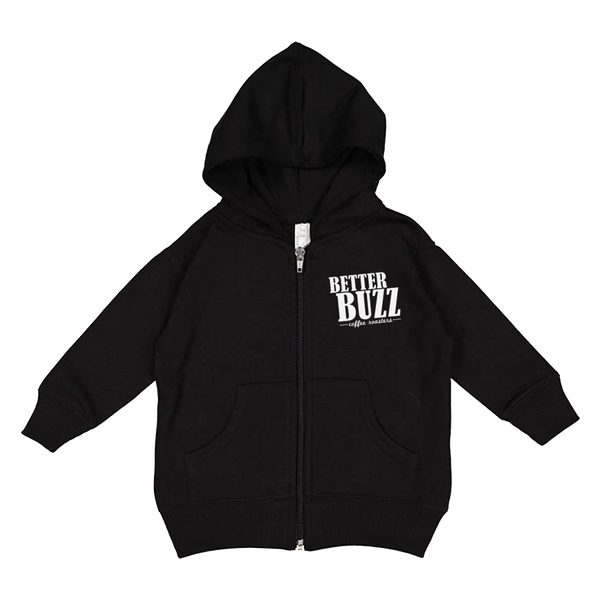 Life's Better Buzzed Toddler Hoodie - Better Buzz Coffee